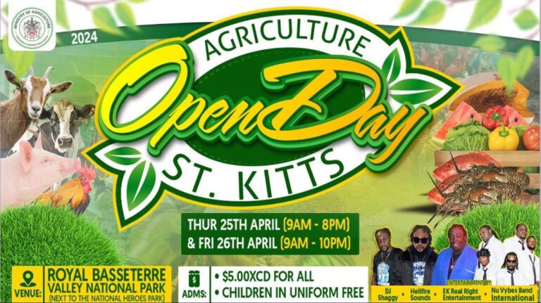 St. Kitts Agriculture Open Day to Include Veterinary Services for the First Time Ever