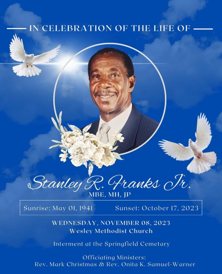 Stanley Franks Jr.-‘Born In the Bosom Of Labour’ By: Precious Mills (General Secretary)