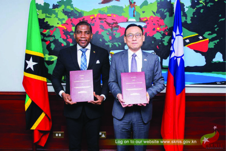 Taiwan ICDF and SKN Government Sign Landmark Agreement to Tackle Water Insecurity
