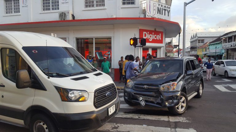 Driver Of Prisoner Transport Van Blamed For Intersection Crash