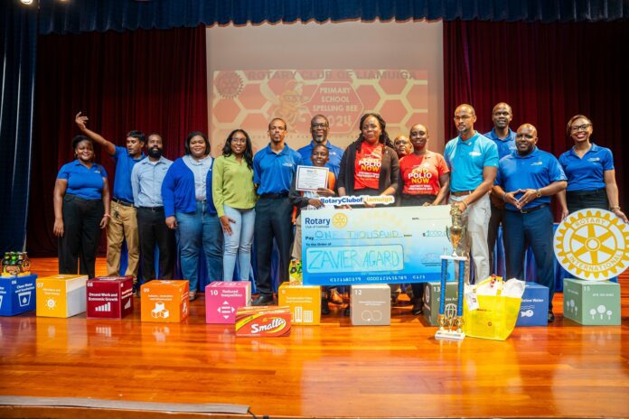 Victory for Beach Allen in Rotary Club Spelling Bee Competition