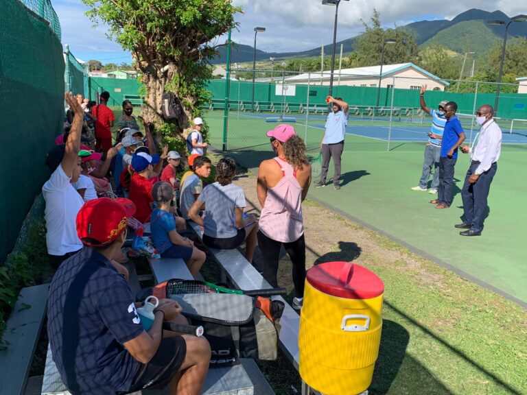 RAMS Junior Tennis Camp Serves Off