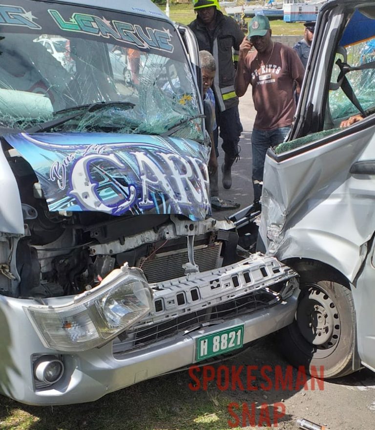 Passengers Stuck After Buses Crash