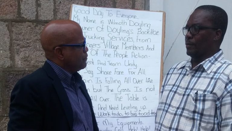 2017 Protestor Steps Up Public Outcry