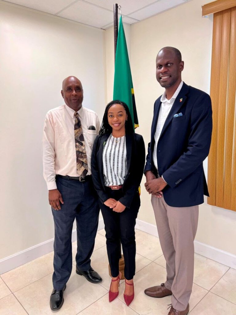 Cabinet Secretary Dr. Marcus Natta Engages With His Counterpart in Nevis