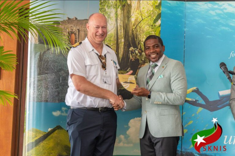 Prime Minister Dr. Drew Commends the Ministry of Tourism, as Seabourn Venture Makes Its Inaugural Call to St. Kitts