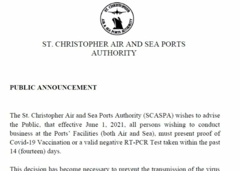 SCASPA Vaccination Entry Notice Not Recalled Despite Gov’t Distancing