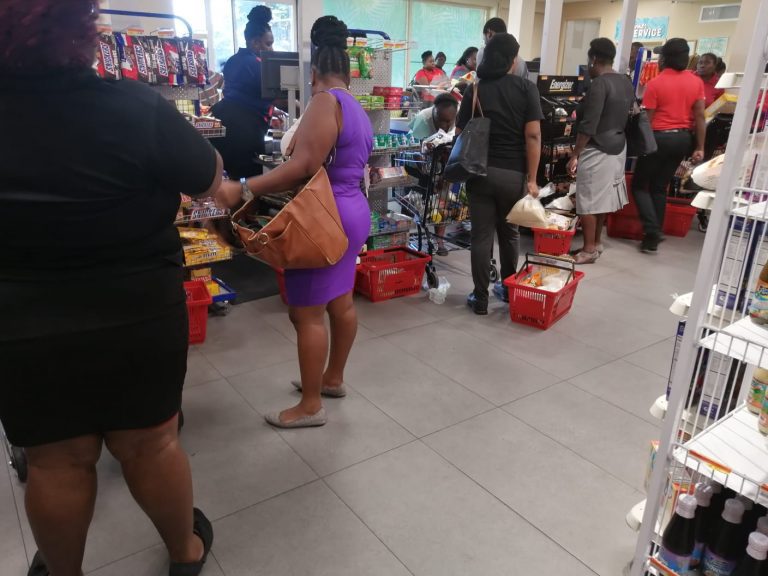 Panic Shopping Increases In  SKN Following At-Home Coronavirus Cases
