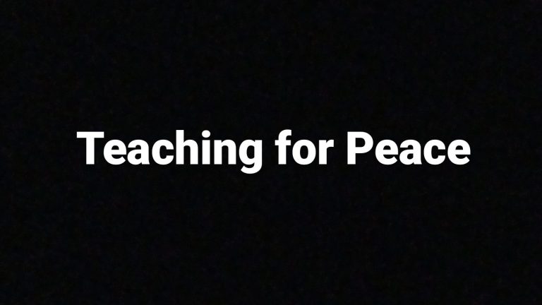 Teaching for Peace